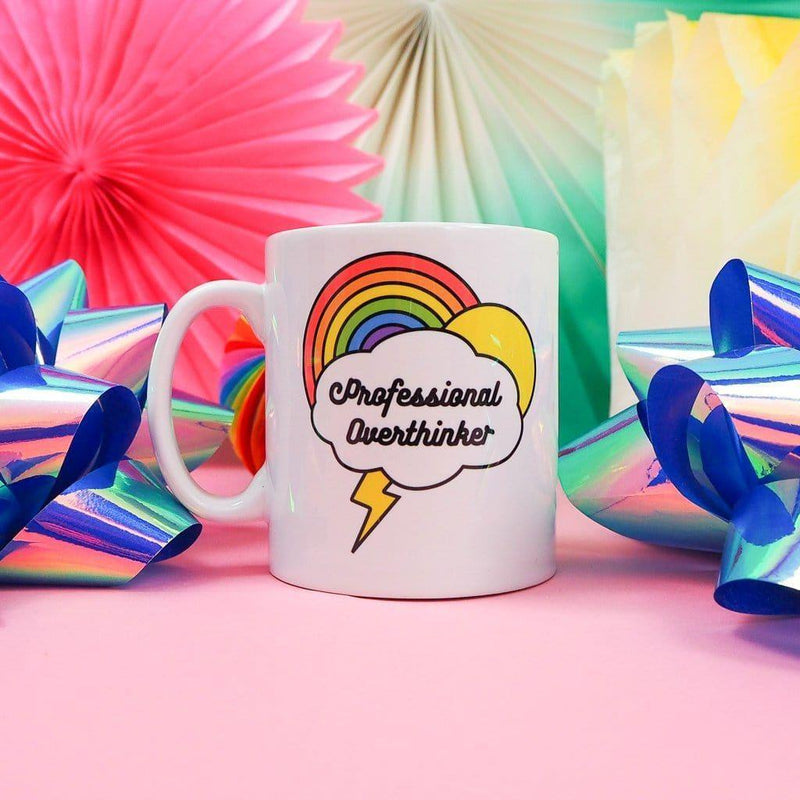 Hand Over Your Fairy Cakes 'Professional Overthinker' Mug