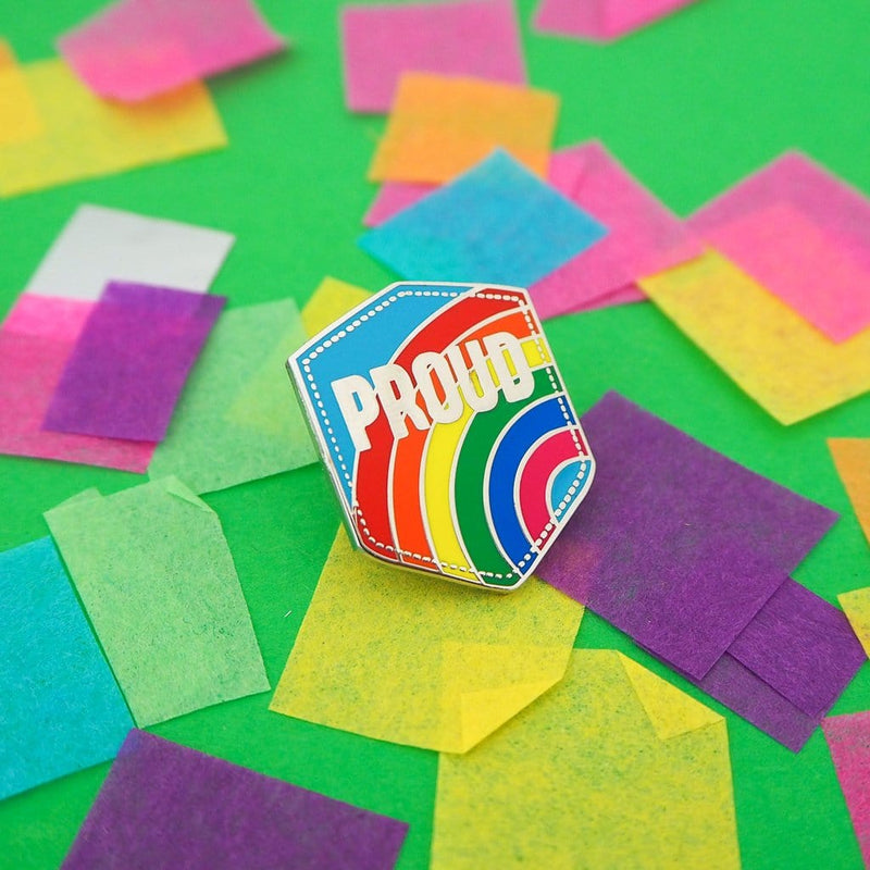 Hand Over Your Fairy Cakes 'Proud' Pin