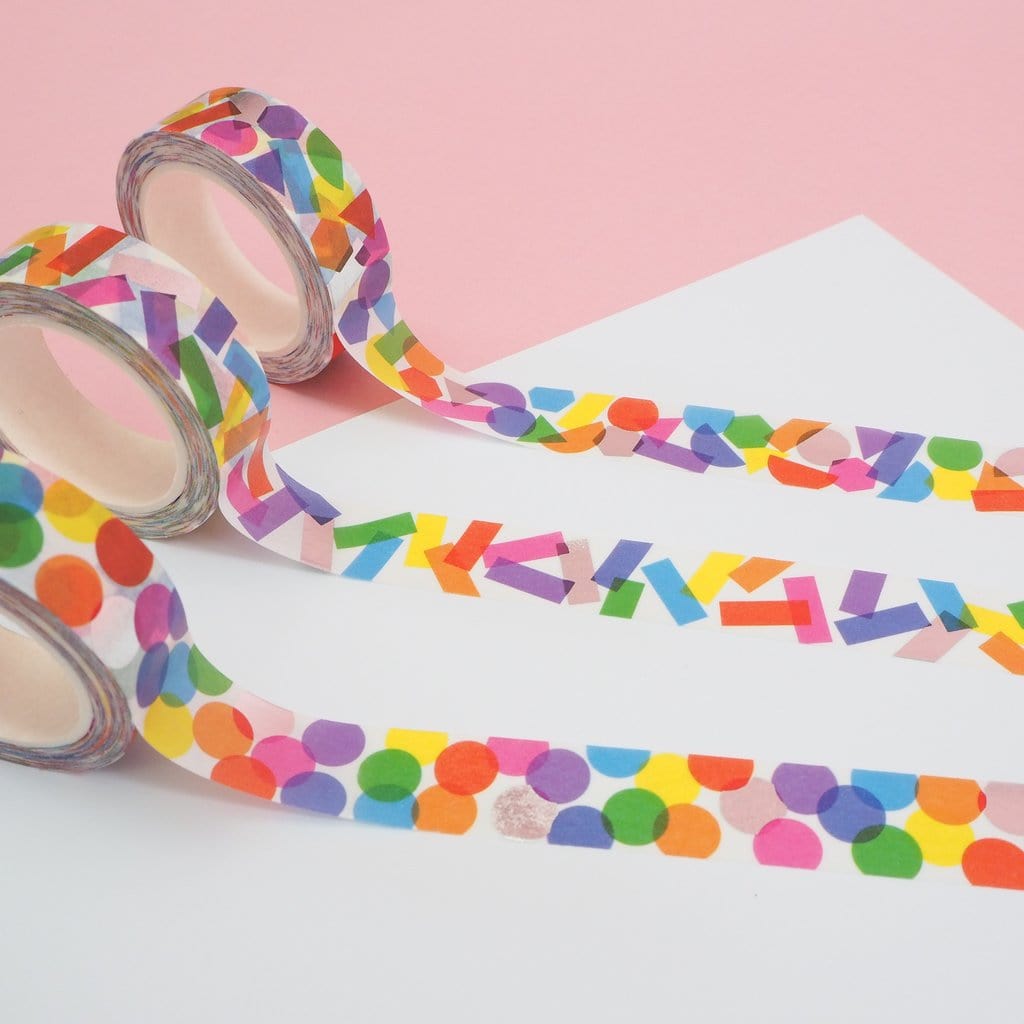 Hand Over Your Fairy Cakes Riso Confetti Washi Tape