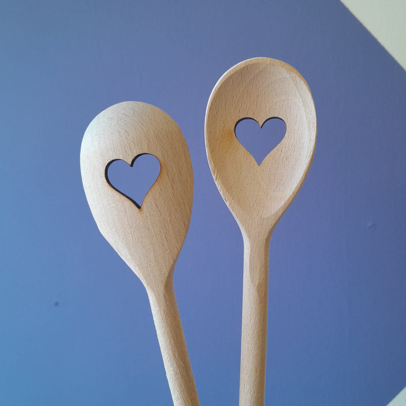 Hell Yeah Heart Wooden Spoon