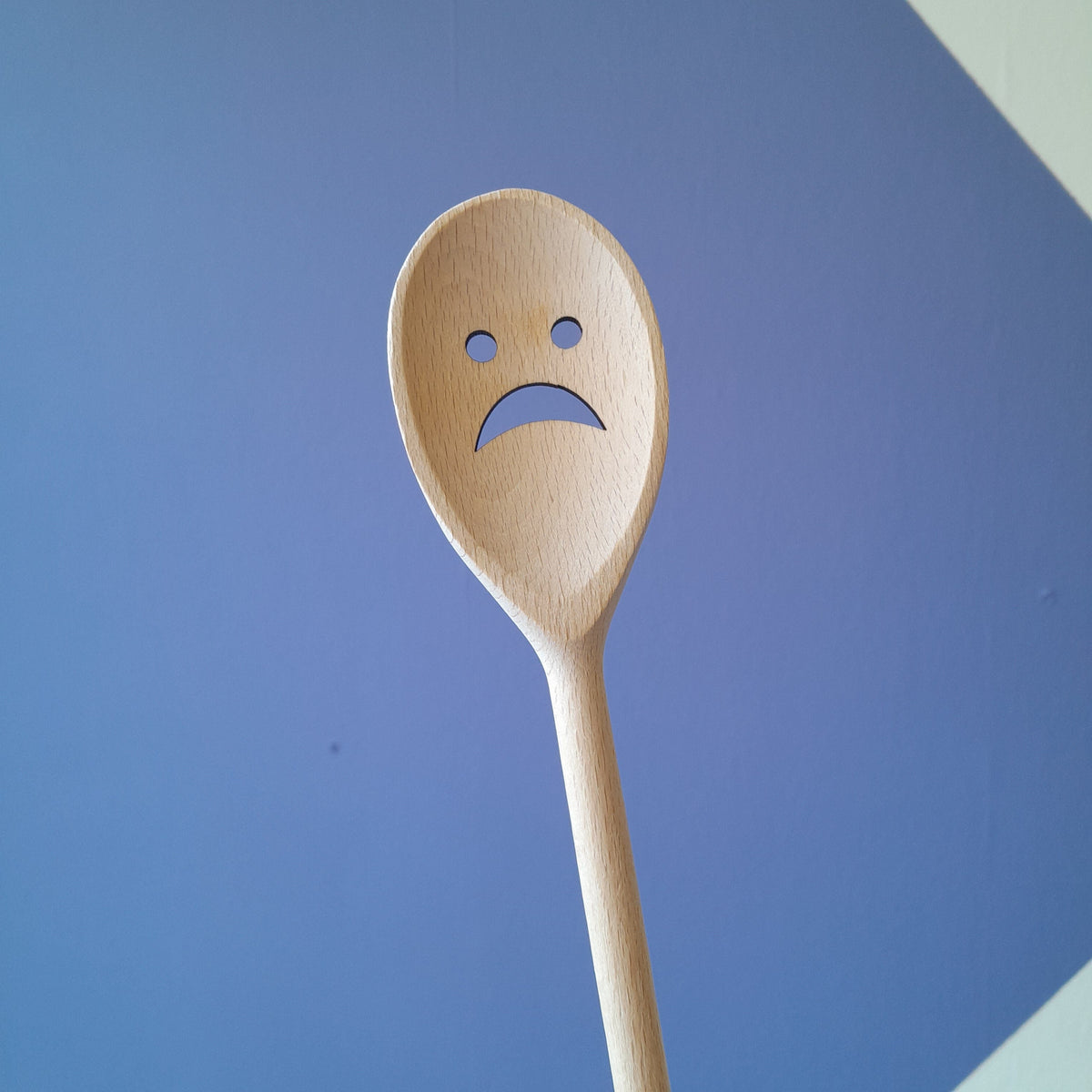 Hell Yeah Sad Face Wooden Spoon