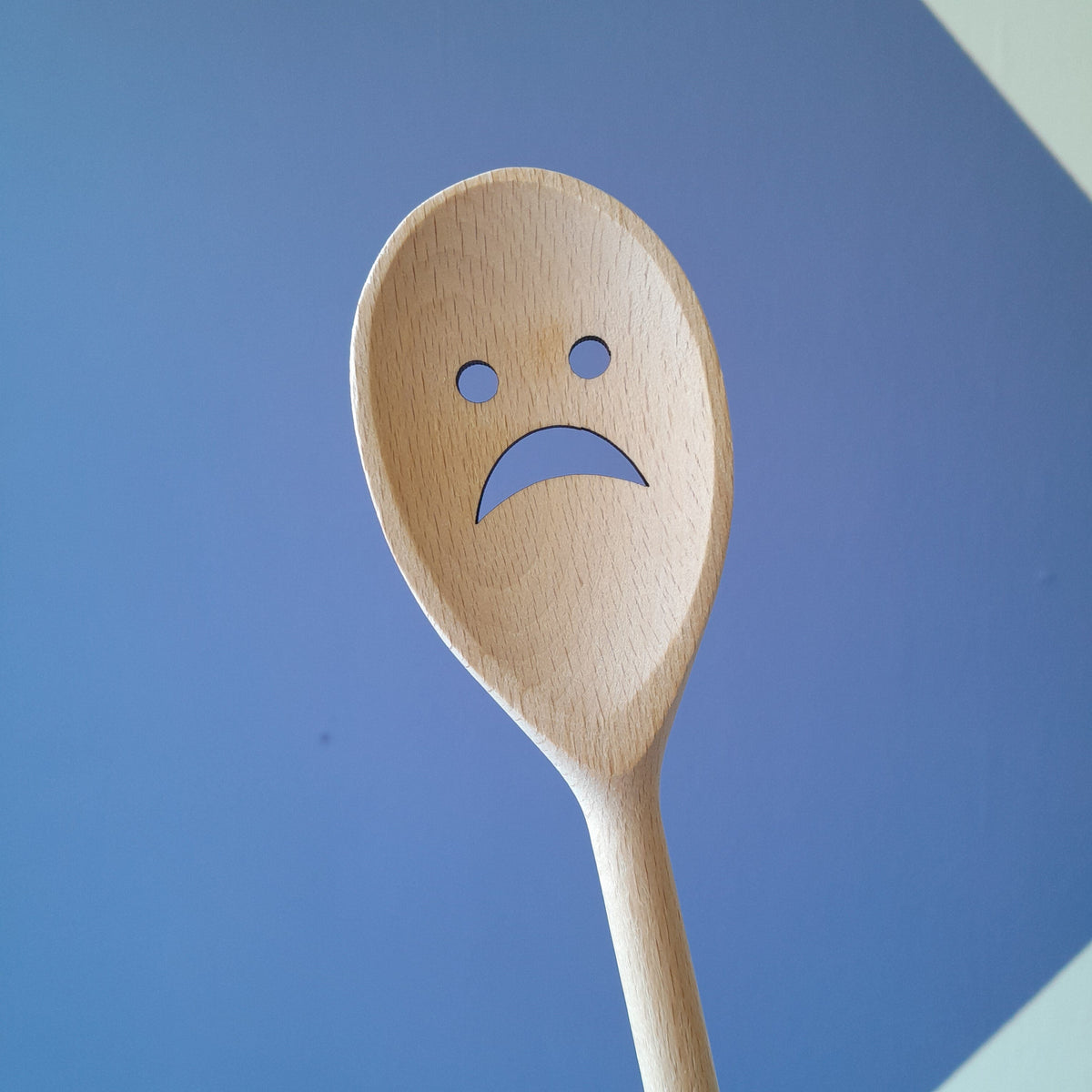 Hell Yeah Sad Face Wooden Spoon