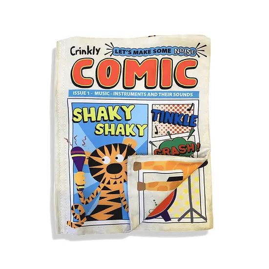 Jo & Nic's Crinkly Cloth Books COMIC ISSUE 1 - Music