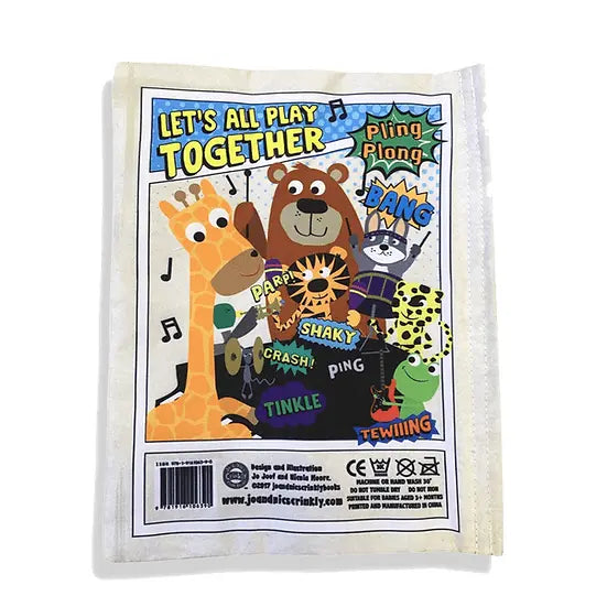 Jo & Nic's Crinkly Cloth Books COMIC ISSUE 1 - Music