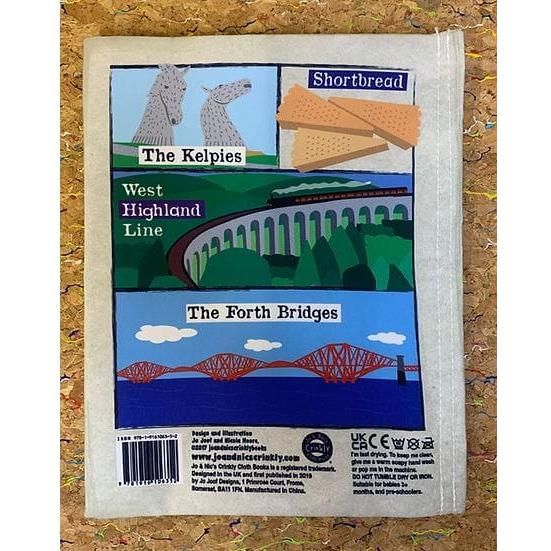 Jo & Nic's Crinkly Cloth Books Nursery Times Crinkly Newspaper - Scotland