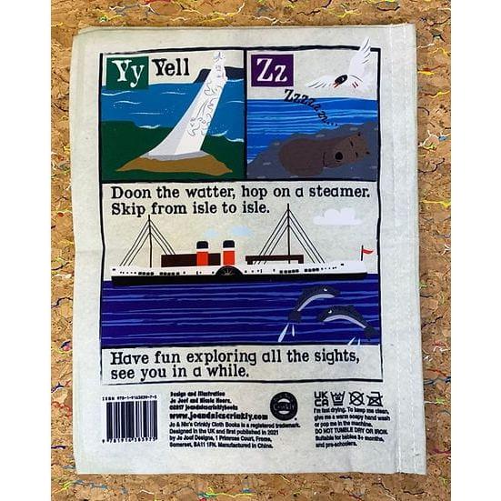 Jo & Nic's Crinkly Cloth Books Nursery Times Crinkly Newspaper - Scottish Islands