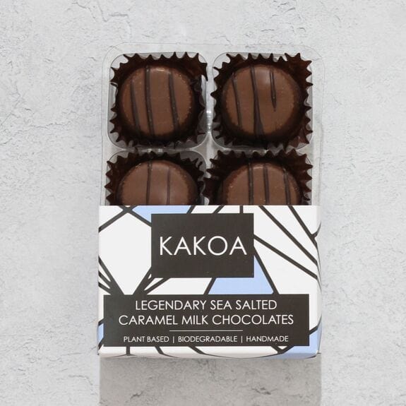 Kakoa 6 Sea Salted Caramel Milk Chocolates
