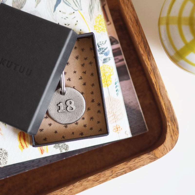 Kutuu Milestone Birthday Keychain