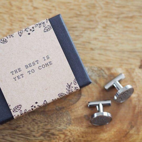 Kutuu 'The Best Is Yet To Come' Cufflinks