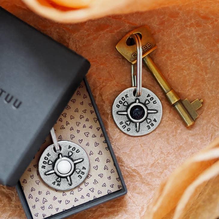 Kutuu 'You Are My Rock' Keychain