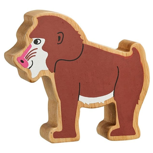 Lanka Kade baboon Wooden Natural World Animal (39 to choose from)