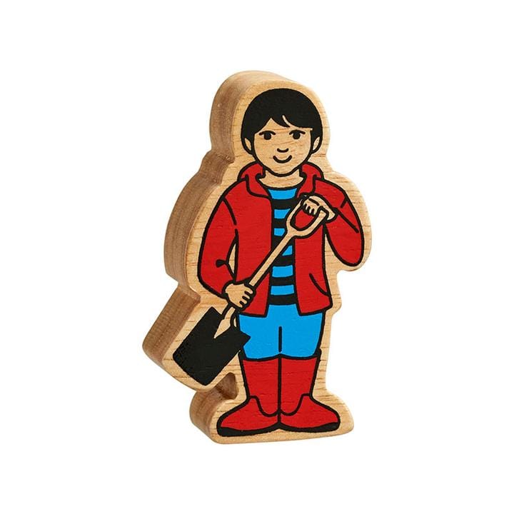 Lanka Kade boy Wooden Farm Figure (5 to choose from)