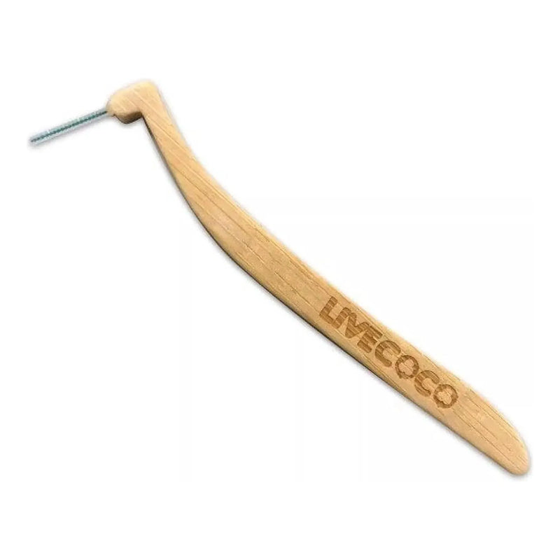 LiveCoco 1mm Bamboo Interdental Brushes (Reusable-7 Pack)