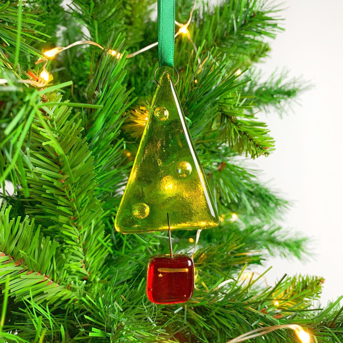 Marc Peters Glass Christmas Tree Glass Decoration