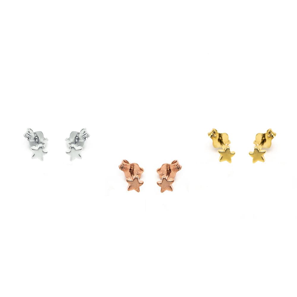 Marion Made Tiny Star Stud Earrings