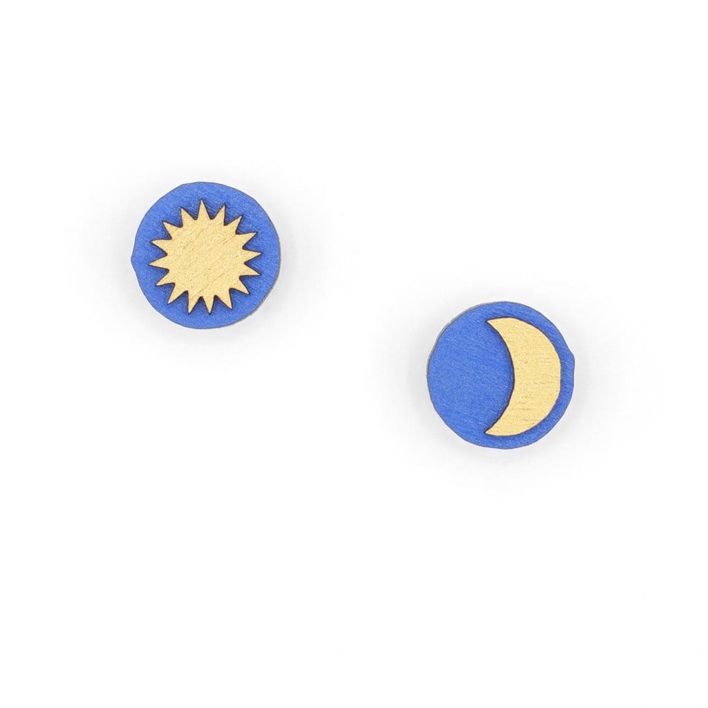 Materia Rica Celestial Stars Stud Earrings