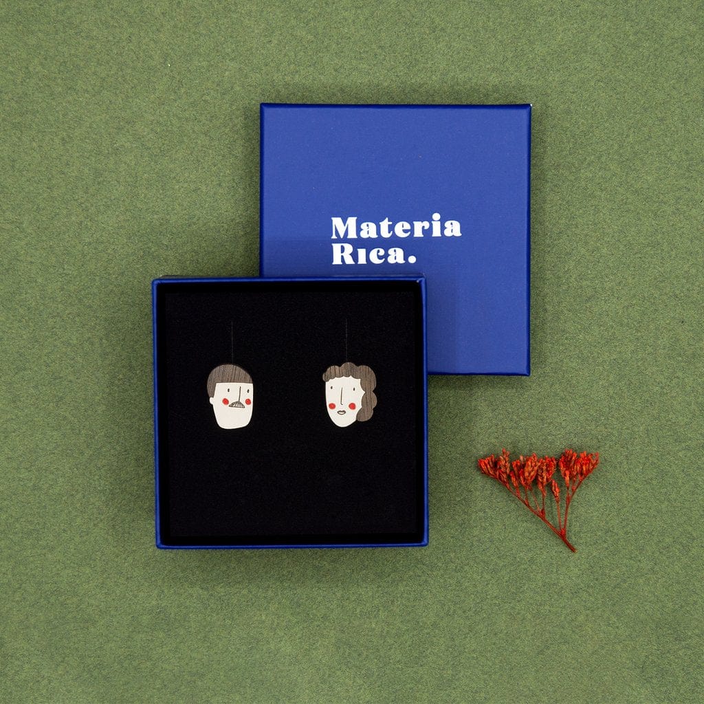 Materia Rica Him & Her Earrings