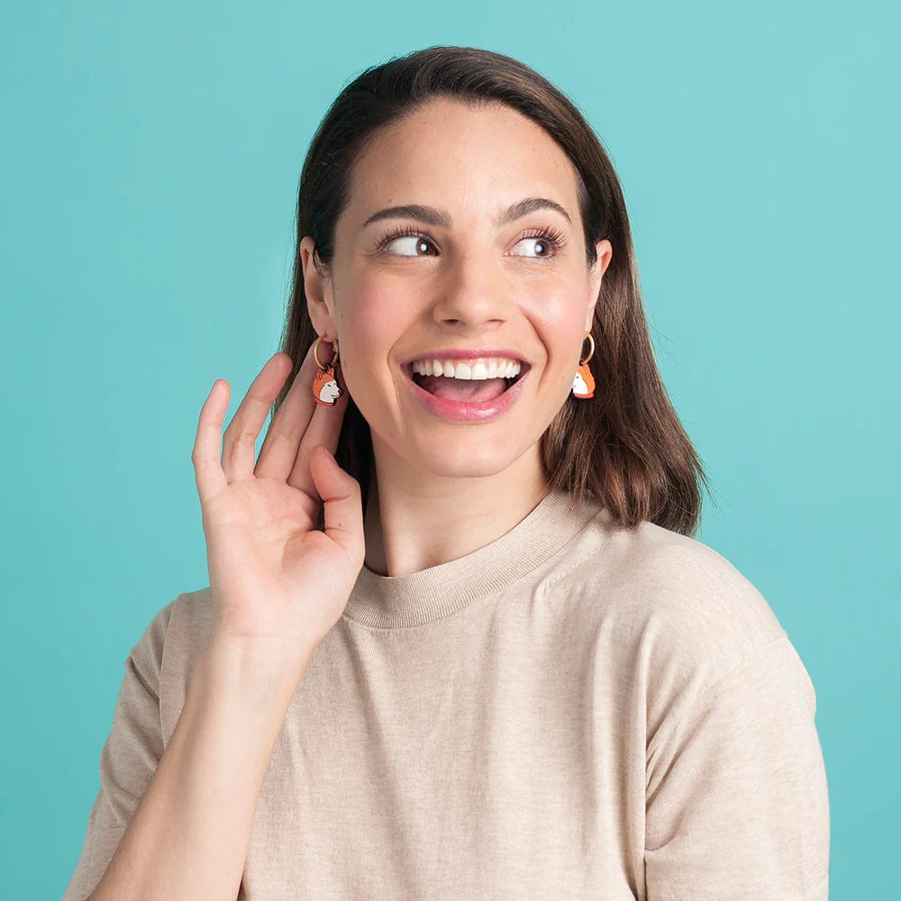 Materia Rica Shiba Inu Dog Earrings