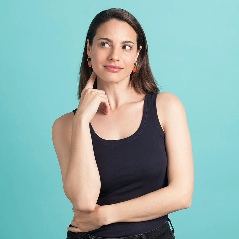 Materia Rica Strawberry Earrings