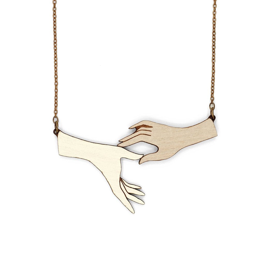 Materia Rica Touch Wooden Necklace