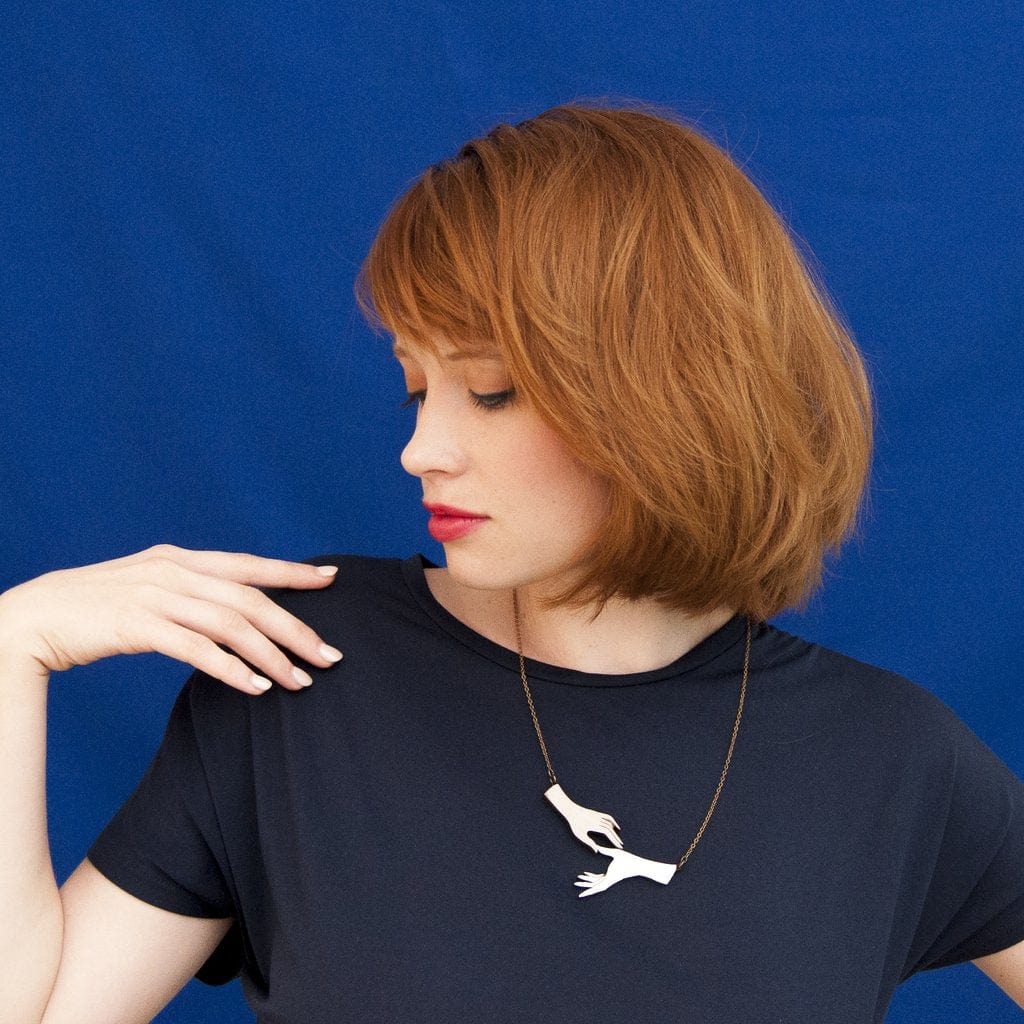 Materia Rica Touch Wooden Necklace