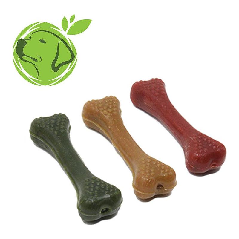Miro & Makauri 70 x MaksPatch Vegan Dog Treats. Nubby Bones. 70 per box: 9cm 70 per box