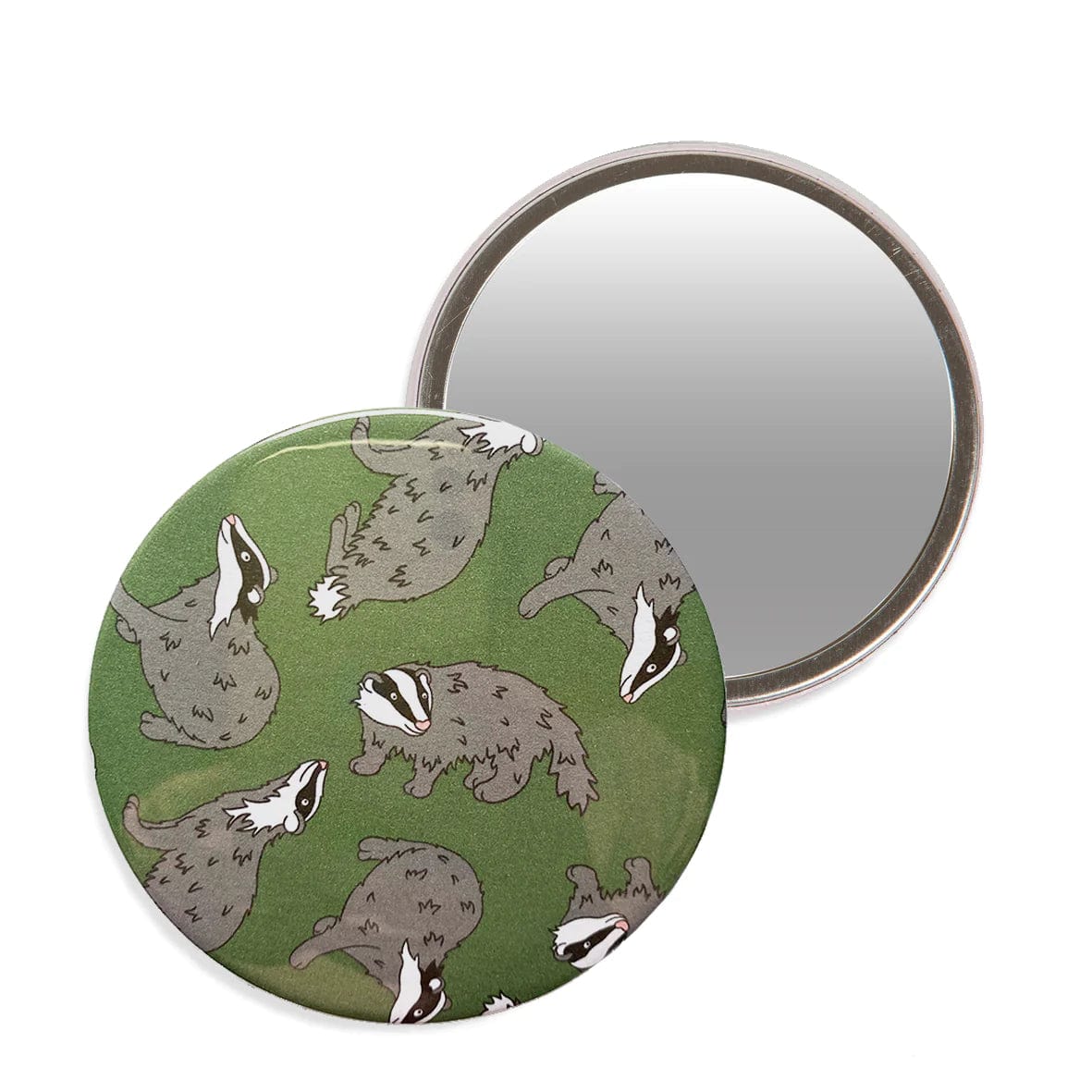 Neon Magpie Badger Makeup Mirror