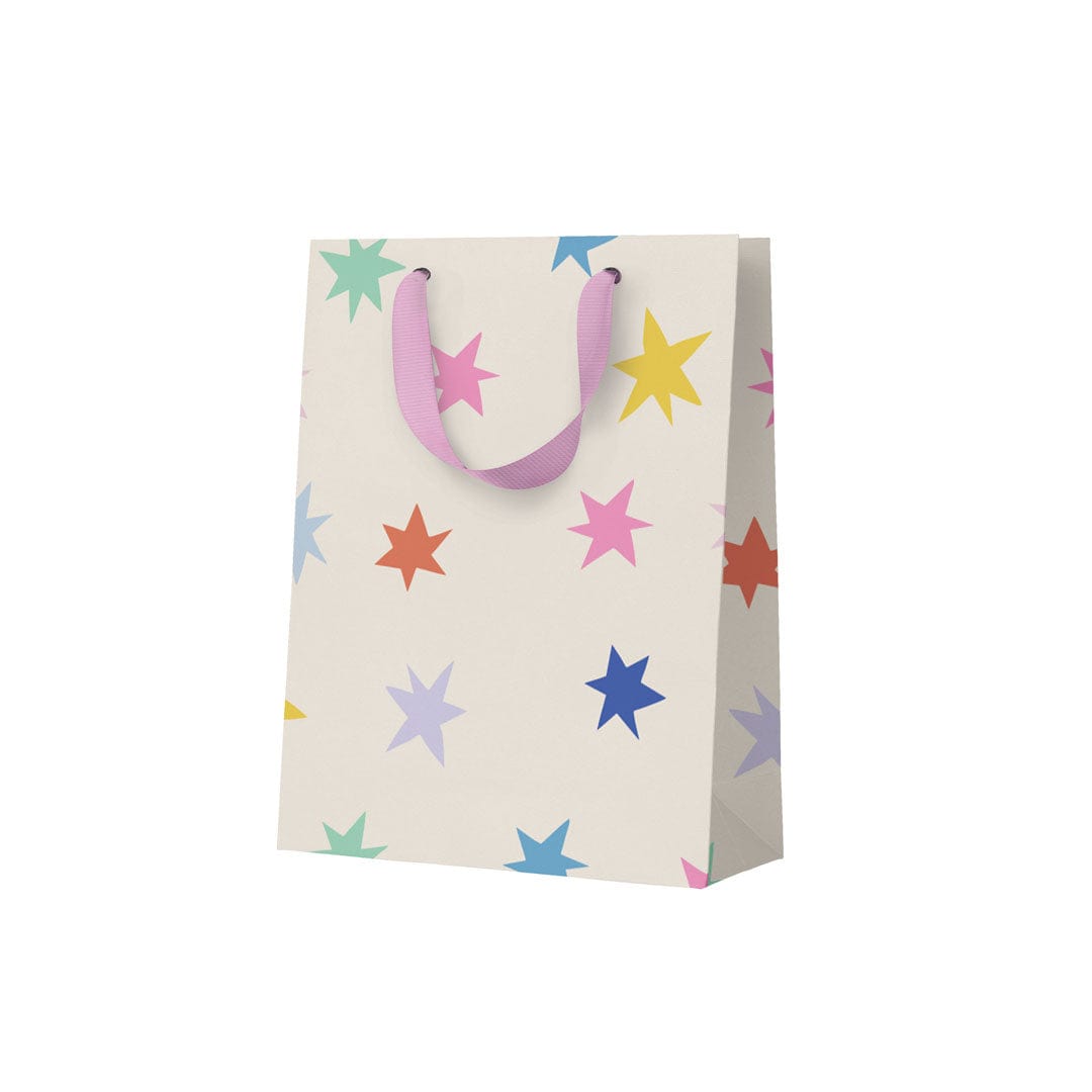 Ohh Deer Multi Stars Small Gift Bag