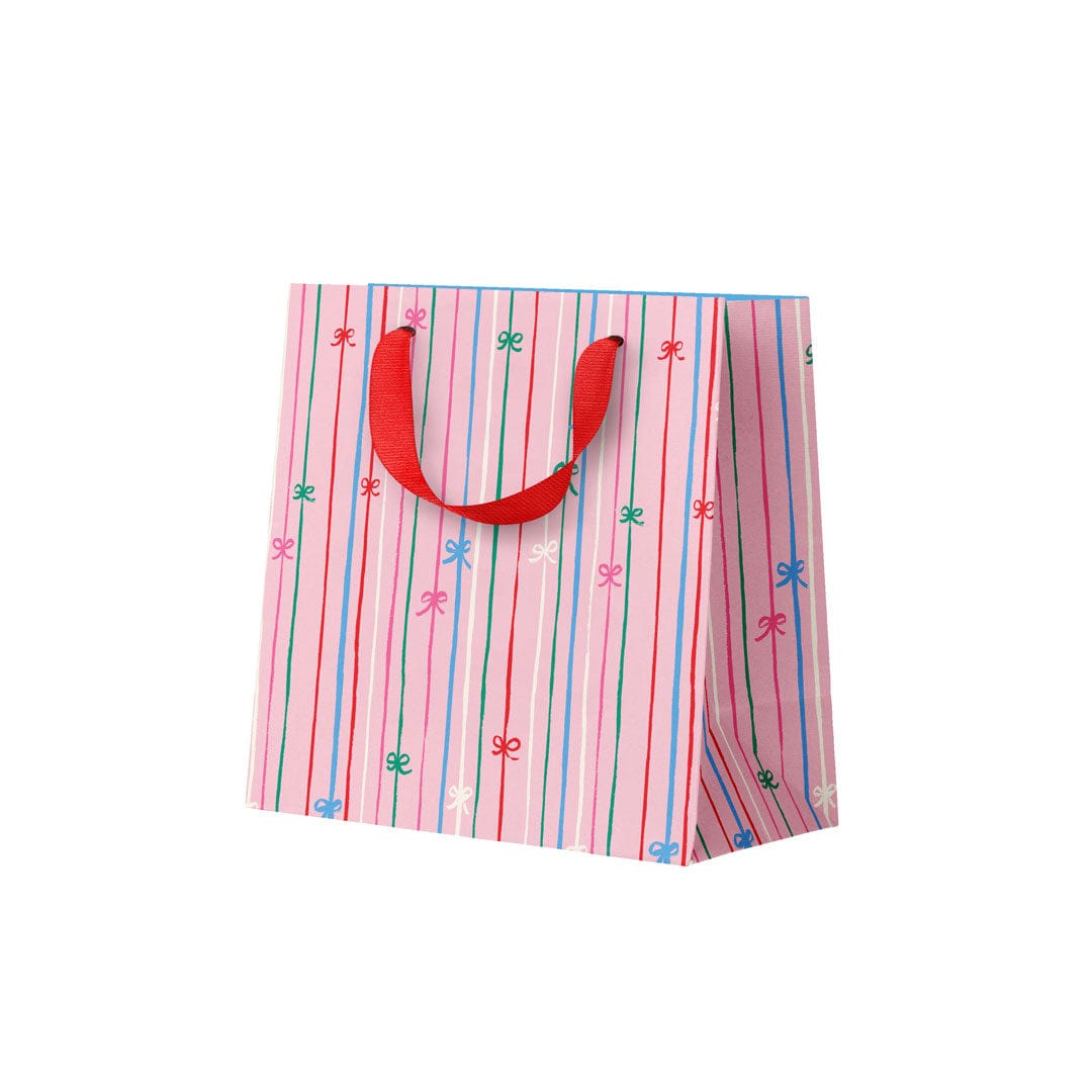 Ohh Deer Ribbons And Bows Mini Gift Bag