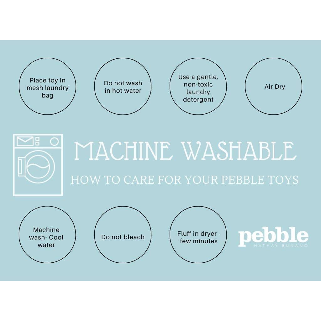 Pebblechild Baby Toy Friendly garlic rattle