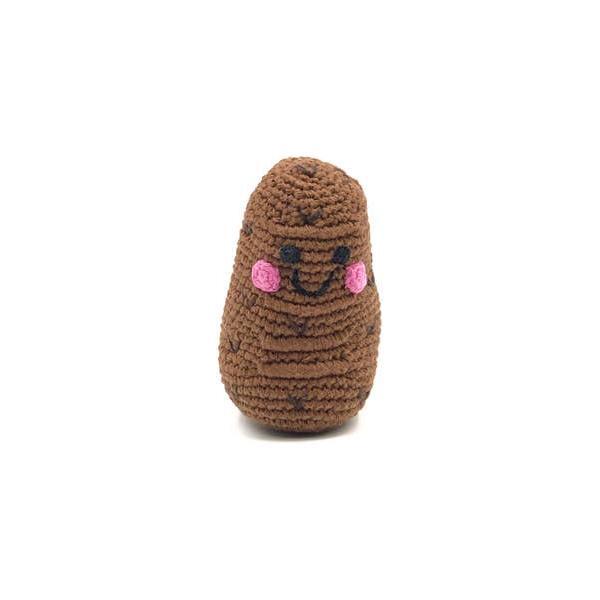 Pebblechild Baby Toy Friendly potato rattle