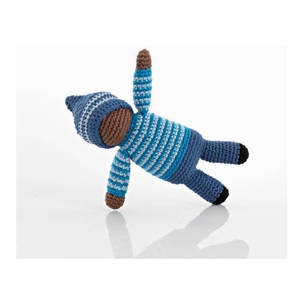 Pebblechild Baby Toy Pixie rattle birch