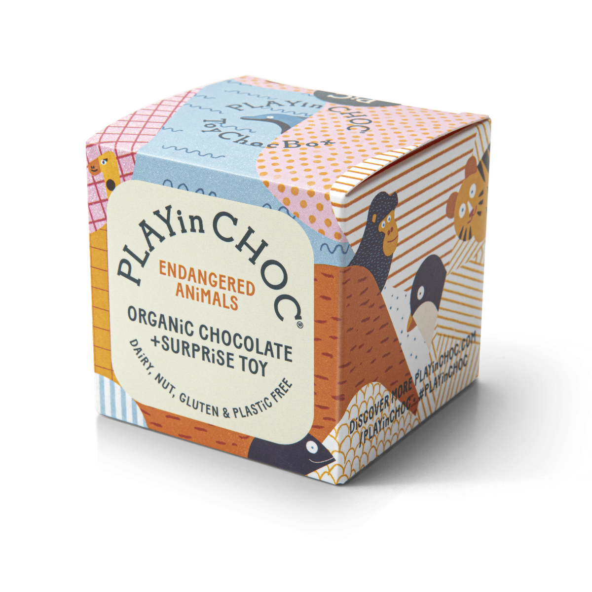 Playin Choc Toy Choc Box Endangered Animals