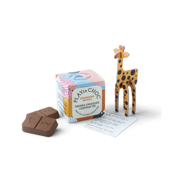 Playin Choc Toy Choc Box Endangered Animals