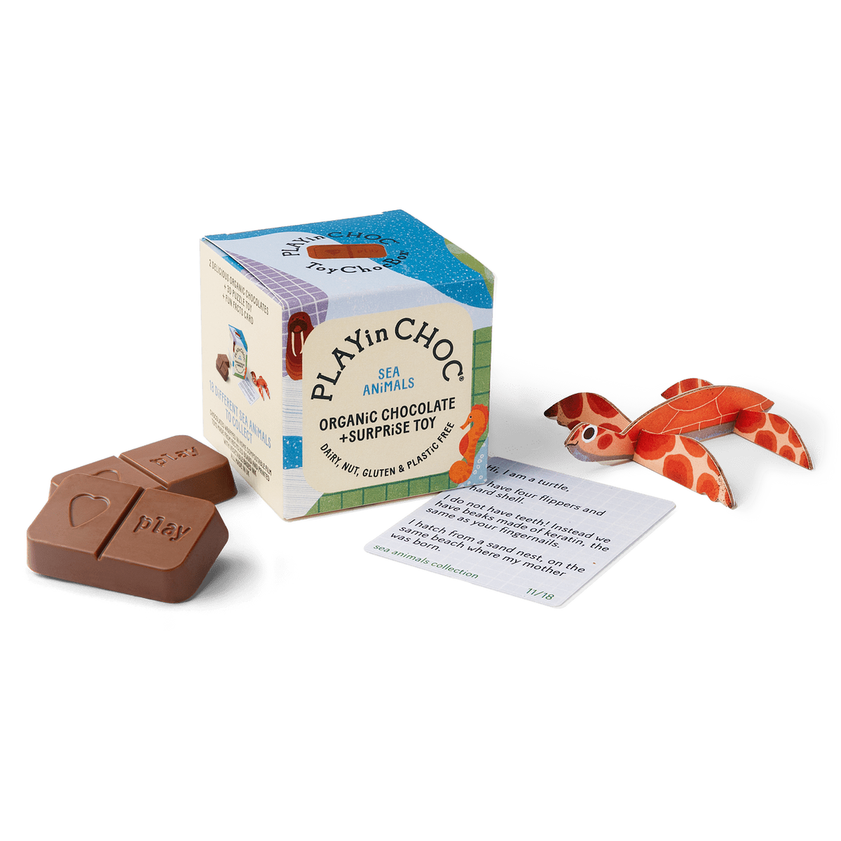 Playin Choc Toy Choc Box Sea Animals