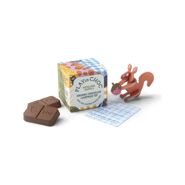 Playin Choc Toy Choc Box Woodland Animals