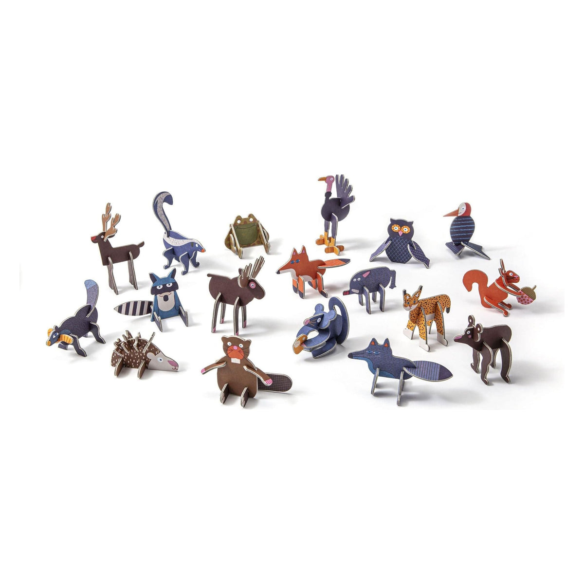 Playin Choc Toy Choc Box Woodland Animals