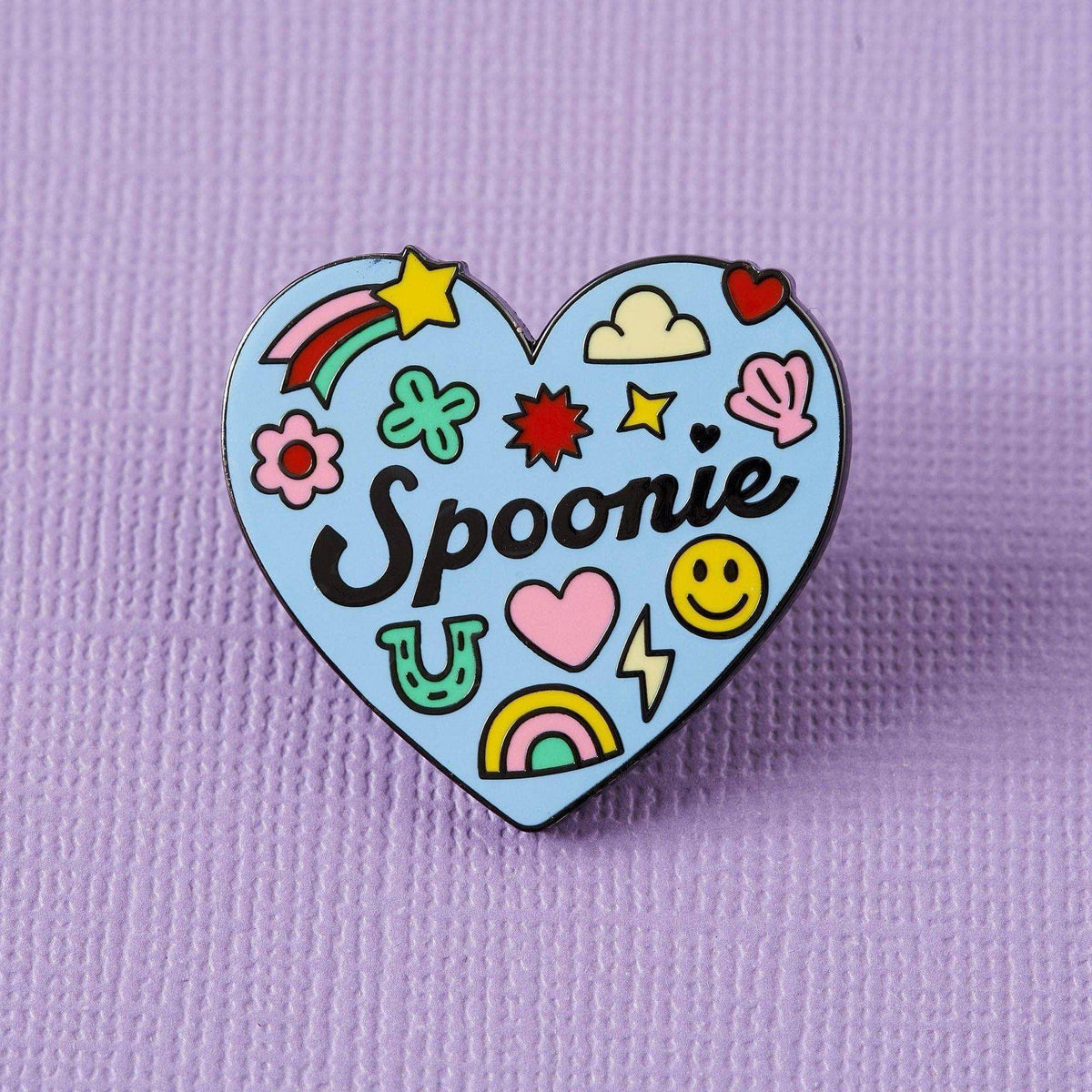 Punky Pins 'Spoonie' Heart Enamel Pin