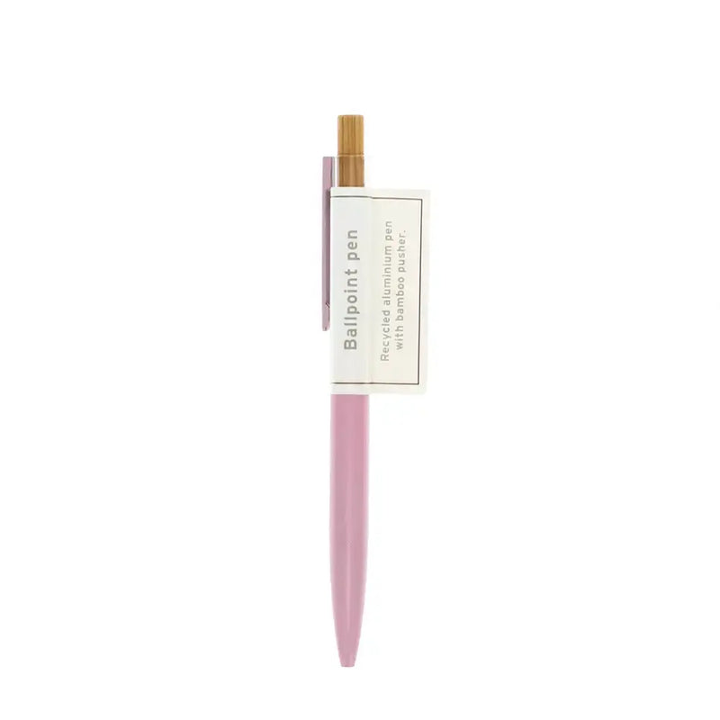 Rex London Recycled aluminium ballpoint pen - Baby pink