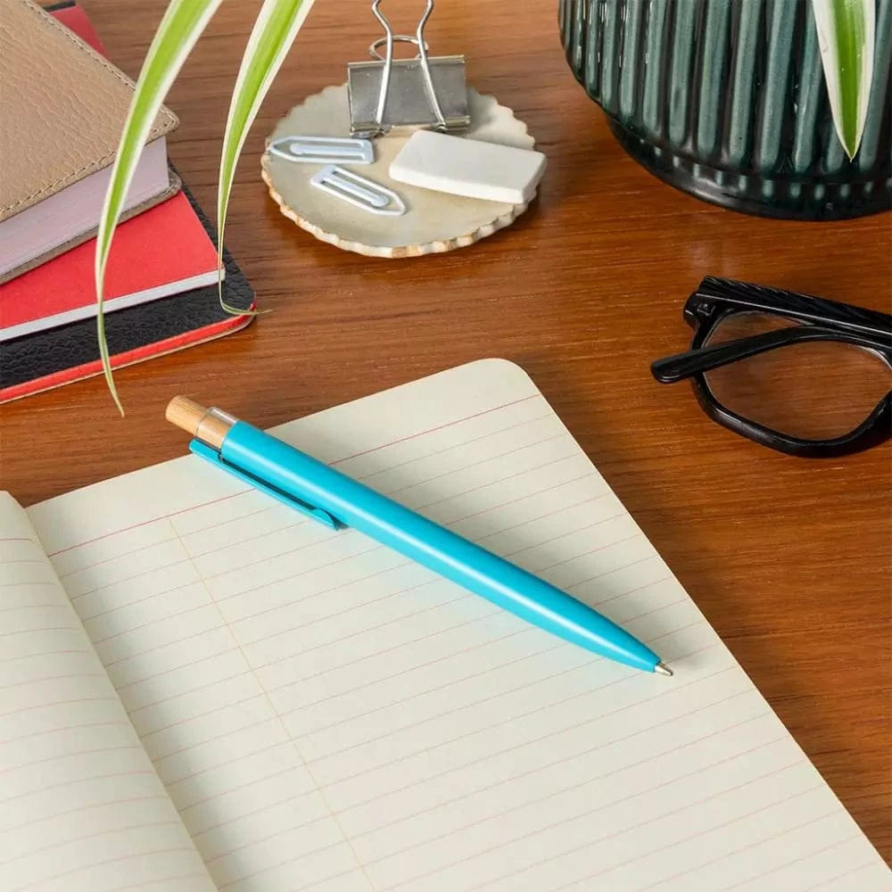 Rex London Recycled aluminium ballpoint pen - Turquoise