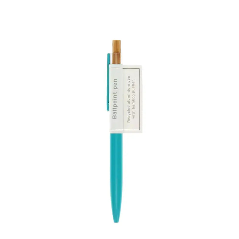 Rex London Recycled aluminium ballpoint pen - Turquoise