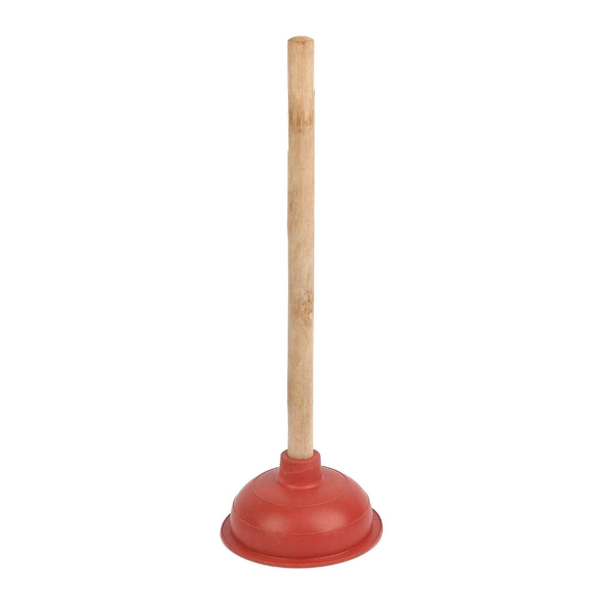 Rinkit Ltd Rubber Sink Plunger with Wooden Handle