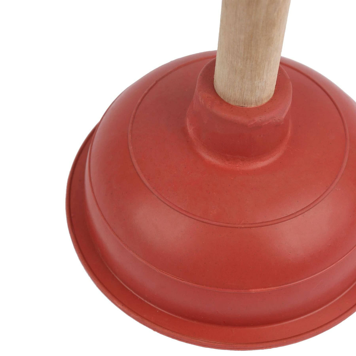Rinkit Ltd Rubber Sink Plunger with Wooden Handle