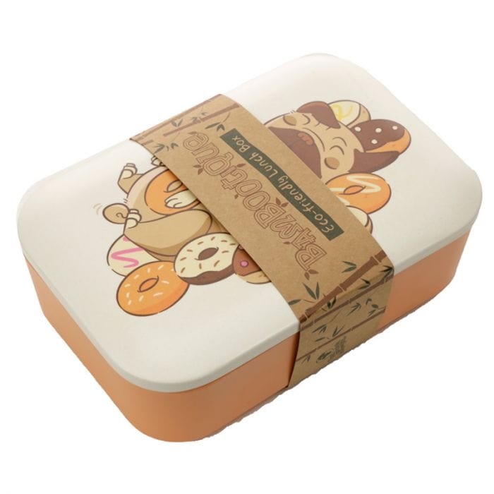 Rosefields Bamboo Composite Pug Lunch Box