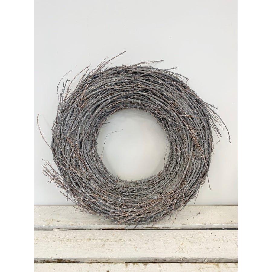 Rosefields Twig Nest White Washed Wreath
