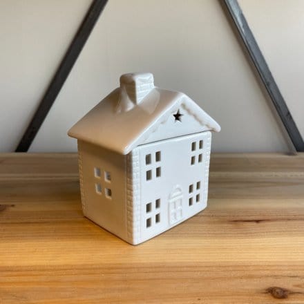 Rosefields White Ceramic House Burner