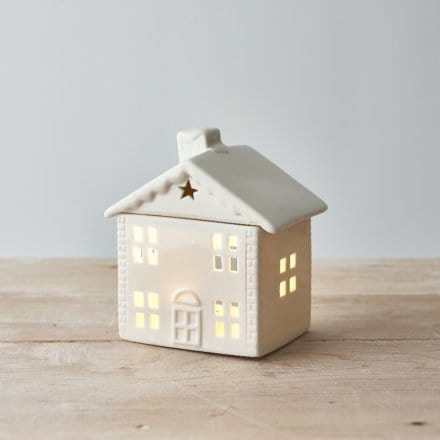 Rosefields White Ceramic House Burner