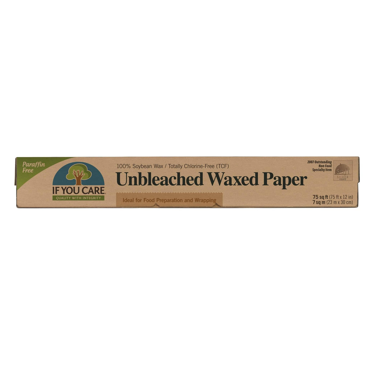 SafeWrap Unbleached Wax Paper 2.3m Roll