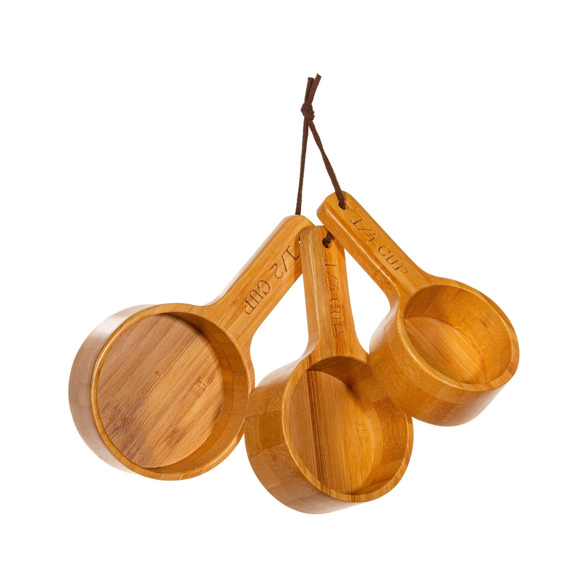 Sass & Belle Bamboo Measuring Cups - Set Of 3