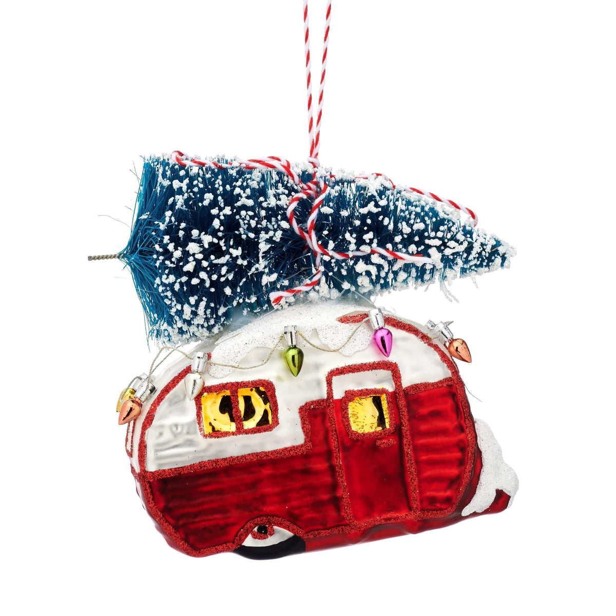 Sass & Belle Caravan Bauble with Tree
